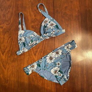 Jessica Simpson Blue Daisy Bikin